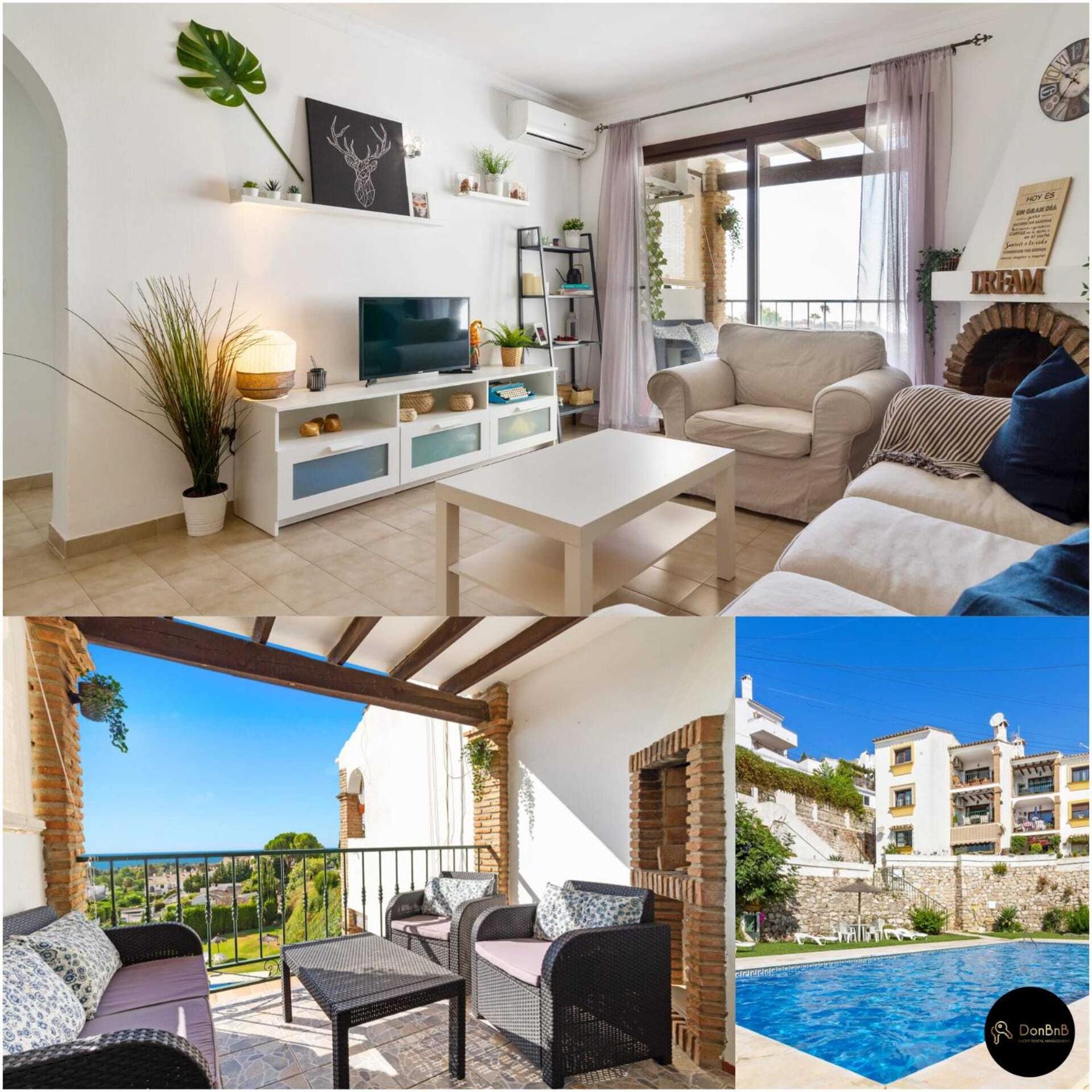 Sea View Apartment In Benalmadena La Capellania Екстер'єр фото